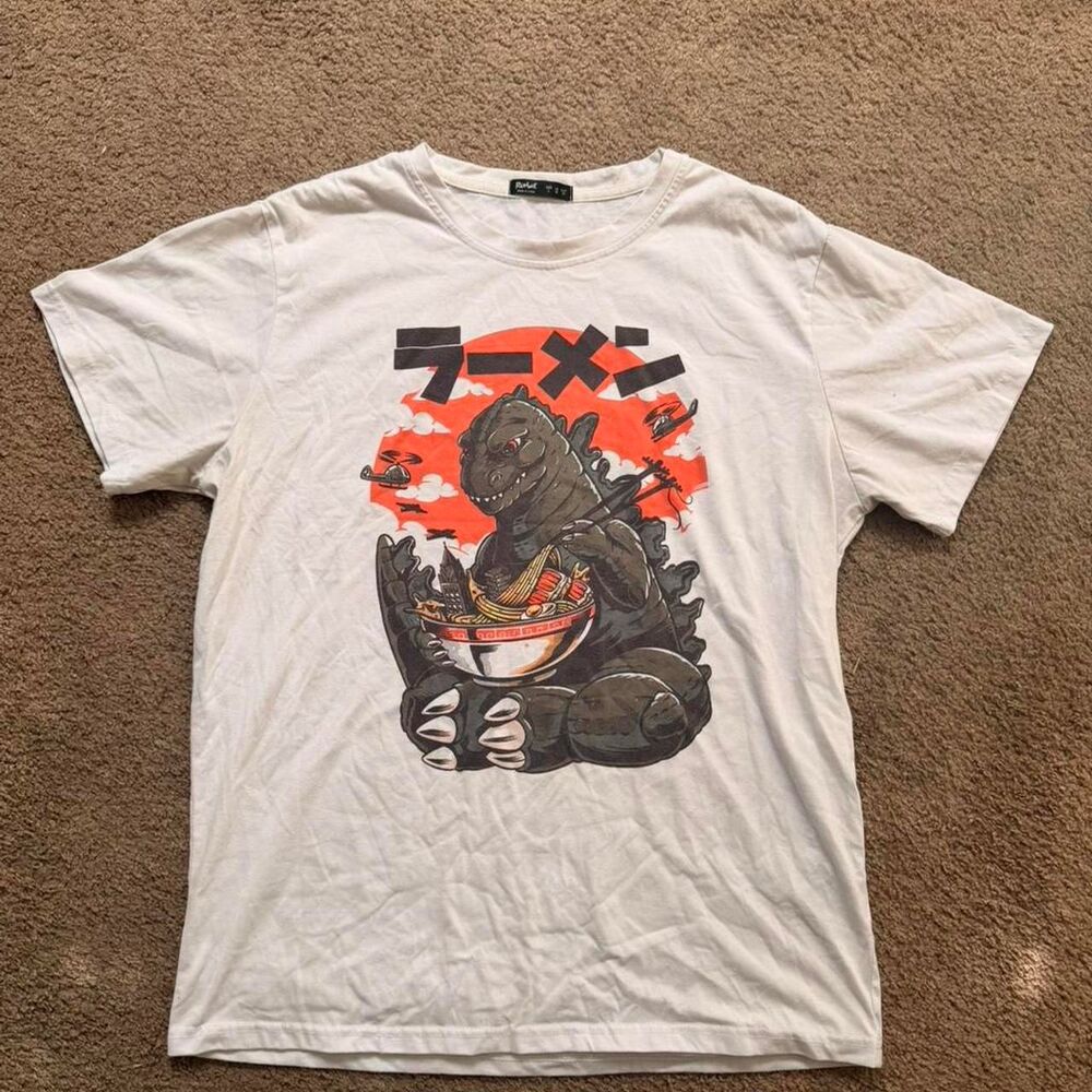 Romwe Men's White T-shirt